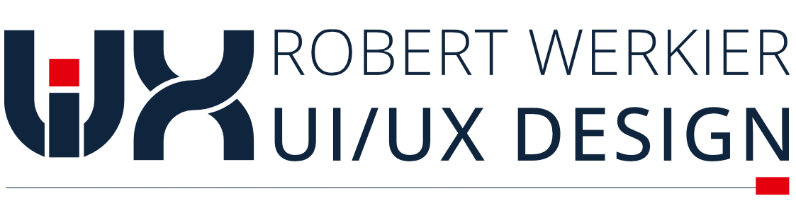 Logo UI/UX Design Robert Werkier